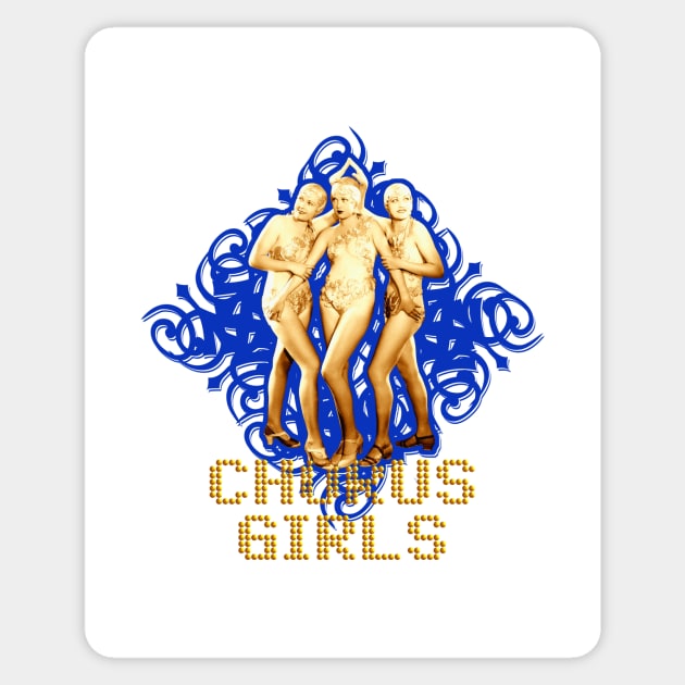 Golden Chorus Girls Sticker by Dez53